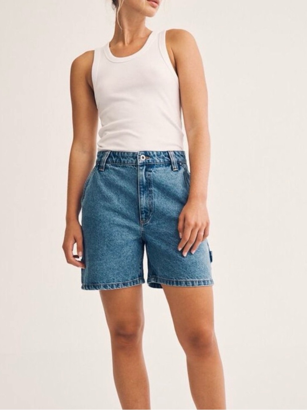 Cotton On Carpenter Denim Short 8